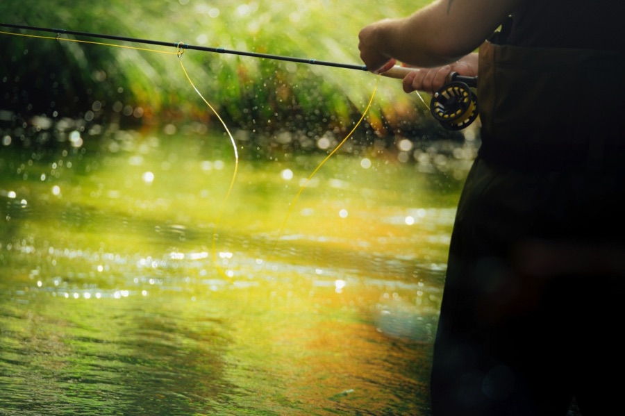 Fly fishing