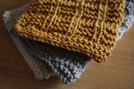 Knitted cotton cloths