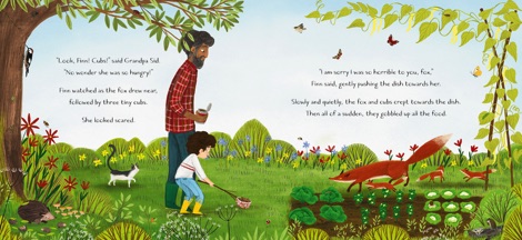 Finn's Garden Friends pages